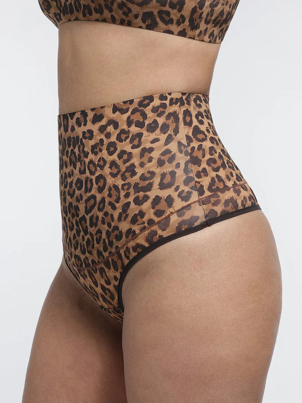 High Waist Tummy Control Thong Shapewear Panties Winteres