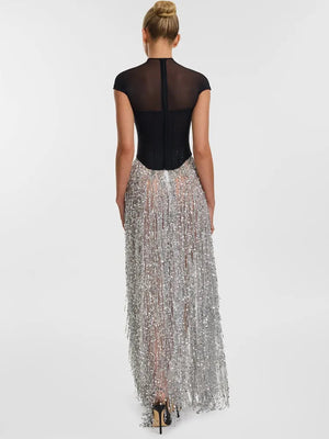 Zayie Long Skirt Fringe Set Winteres