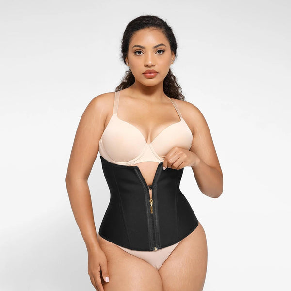 U-Shaped Latex slimming belt with fan-shaped lacing adjustment Winteres