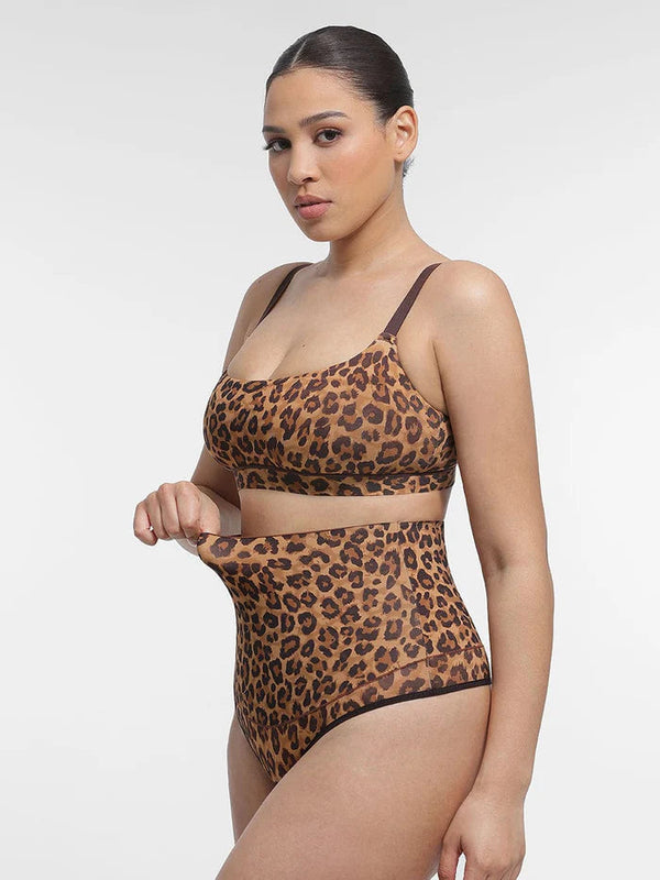 High Waist Tummy Control Thong Shapewear Panties Winteres