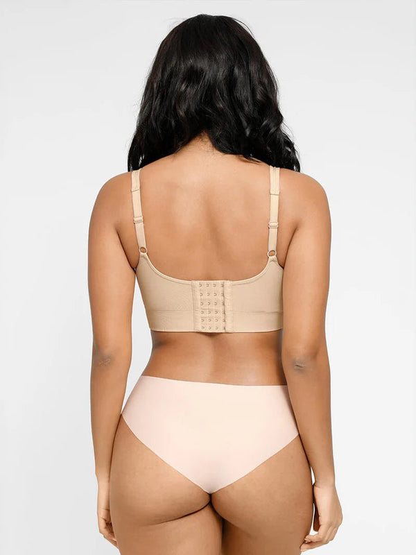 Seamless body-shaping deep-cup push-up bra Winteres