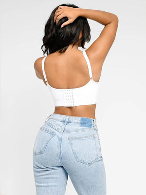 Seamless body-shaping deep-cup push-up bra Winteres