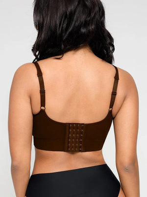 Seamless body-shaping deep-cup push-up bra Winteres