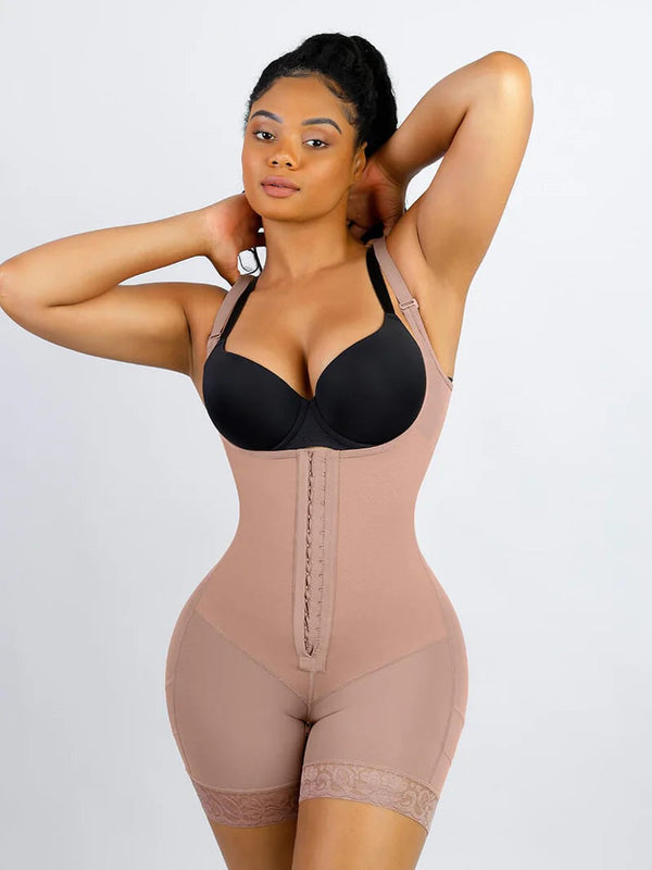 Compression Faja Shapewear – Open Bust & Butt Lifter Winteres