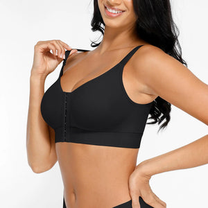 Adjustable Compression Bra – Front Closure Slimming Shapewear Aishang