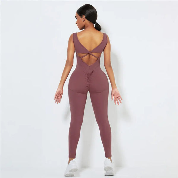 Gym Wear Fitness Mesh Stitching  Fitness Sportswear Shapewear Winteres