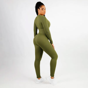 Seamless long-sleeved shaping Jumpsuit Winteres
