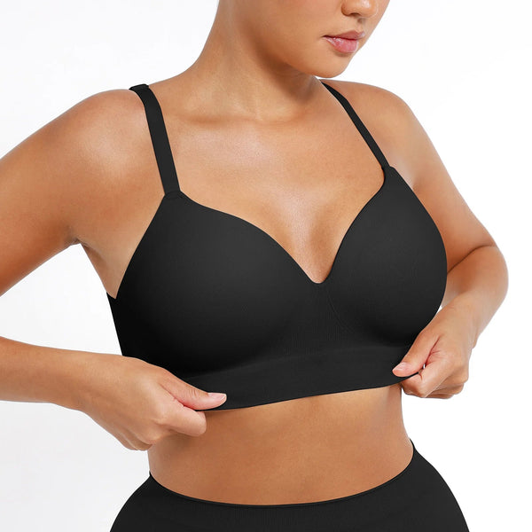 Padded push-up bra without underwire with soft skin Winteres