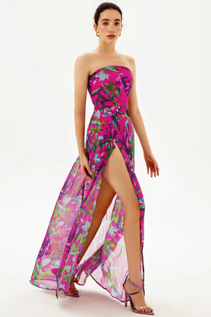 Mesmine colorful long dress Winteres