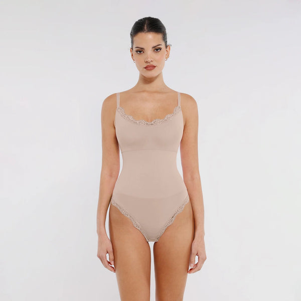 Lace Cami Shapewear Bodysuit Sculpting Tank Tops Slimming Corset Sleeveless Winteres