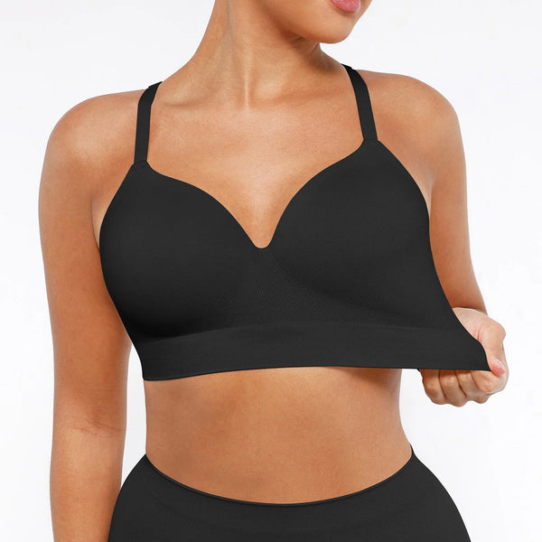 Padded push-up bra without underwire with soft skin Winteres