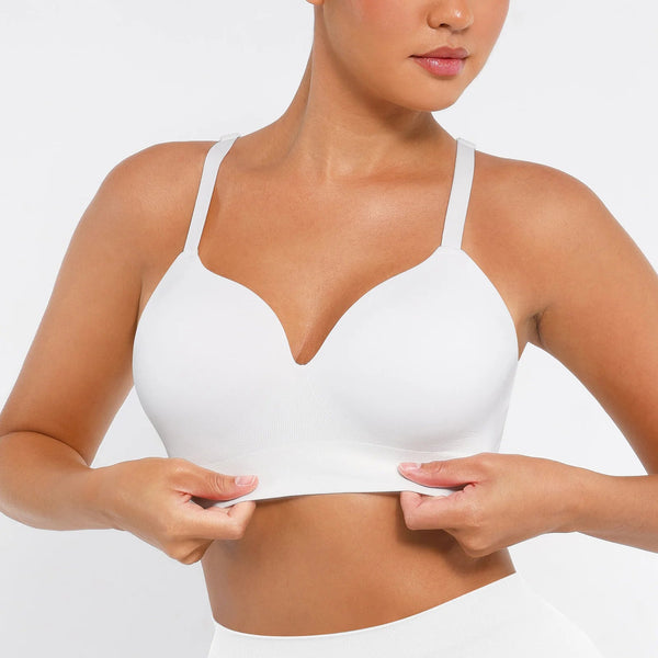 Padded push-up bra without underwire with soft skin Winteres
