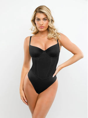Shaping Bodycon Bodysuit – Sleeveless, Bust Support & Seamless Thong Winteres