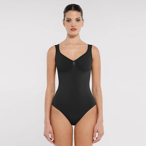 Diamond Neck Seamless Shapewear Bodysuit Tummy Control Body Winteres