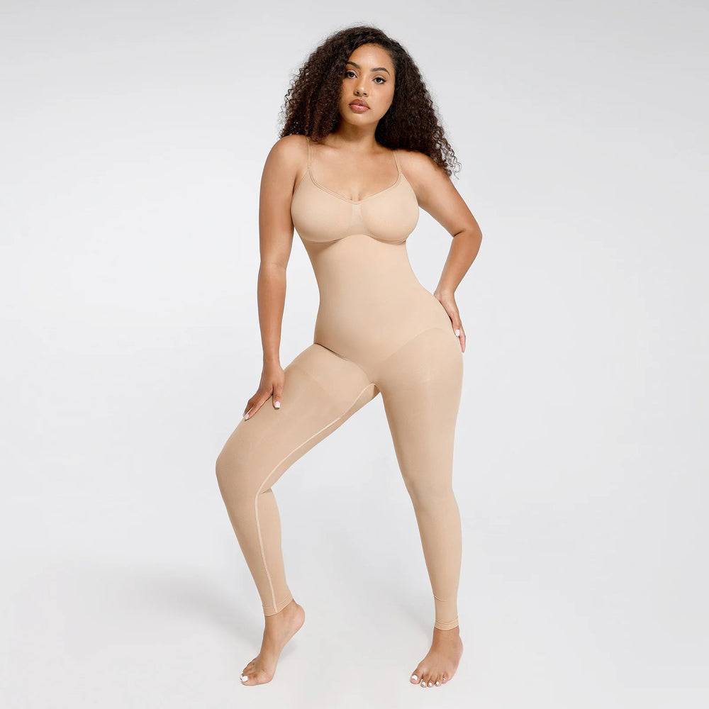 Seamless Shapewear Bodysuit with Leggings and Full Body Control Winteres