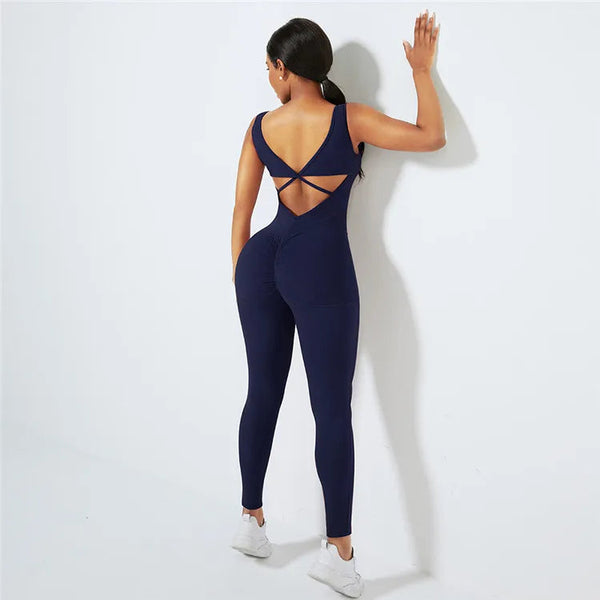 Gym Wear Fitness Mesh Stitching  Fitness Sportswear Shapewear Winteres