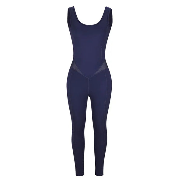 Gym Wear Fitness Mesh Stitching  Fitness Sportswear Shapewear Winteres