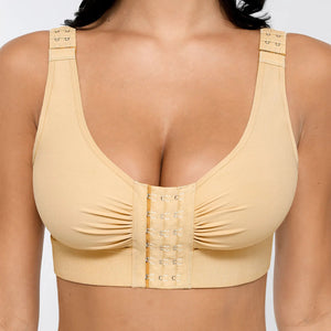 Adjustable Compression Bra – Front Closure Slimming Shapewear Aishang