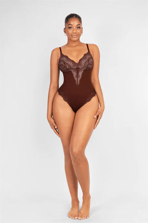 Bodysuit Shapewear Streetwear for Women Tummy Control Winteres