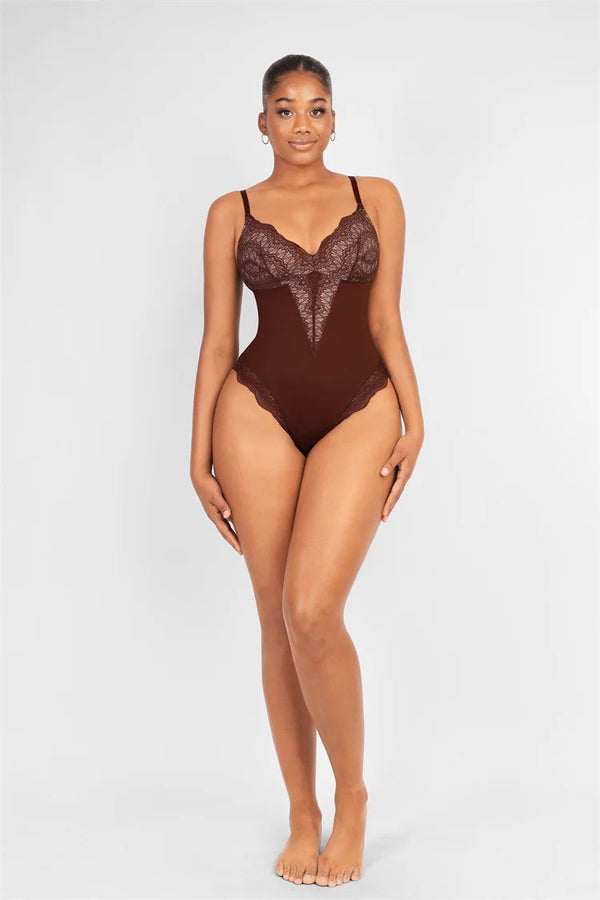 Bodysuit Shapewear Streetwear for Women Tummy Control Winteres