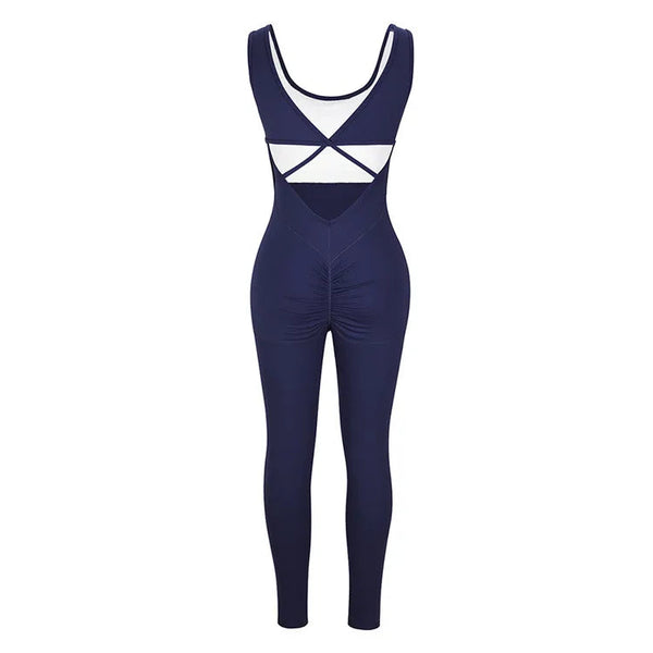 Gym Wear Fitness Mesh Stitching  Fitness Sportswear Shapewear Winteres