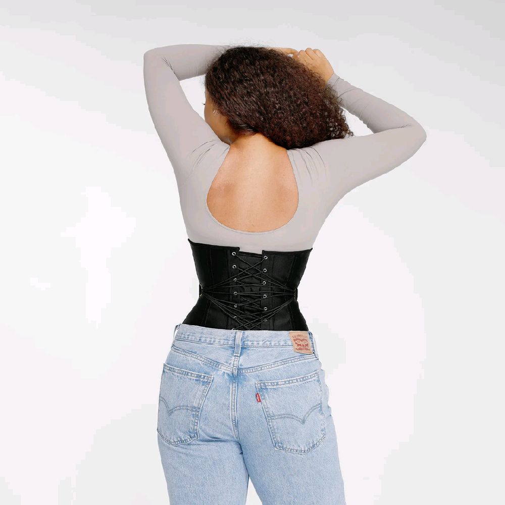 U-Shaped Latex slimming belt with fan-shaped lacing adjustment Winteres