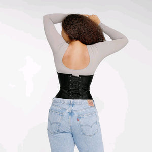 U-Shaped Latex slimming belt with fan-shaped lacing adjustment Winteres