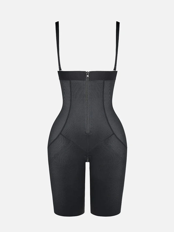 Front Zip Body Shaper – High Compression with Removable Straps Winteres