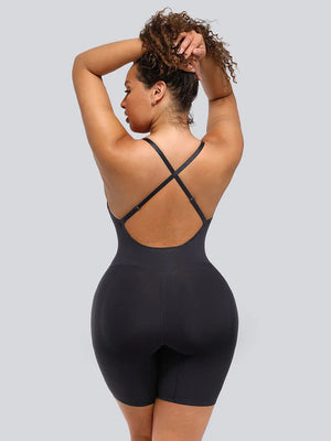 Seamless Backless Push-Up Bodysuit – Slimming Corset with Concealed Bra Winteres