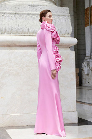 Rosy Long Dress Winteres
