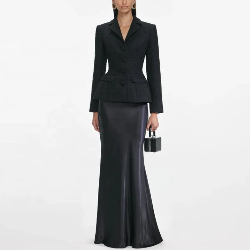 Bea Set Long Skirt and Blazer Winteres