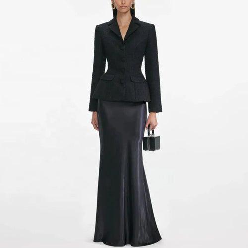 Bea Set Long Skirt and Blazer Winteres