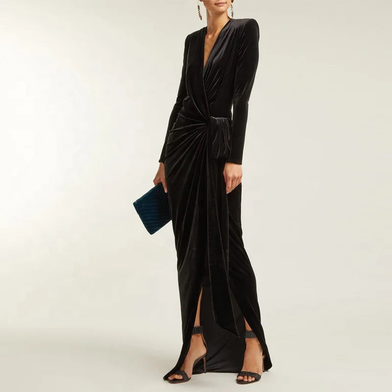 Velvet Maxi Dress Winteres