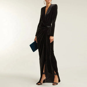 Velvet Maxi Dress Winteres