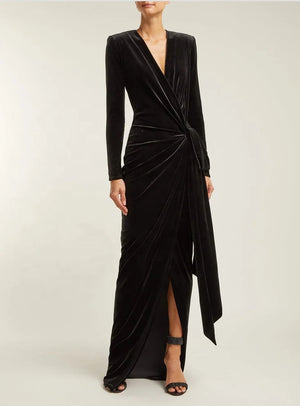 Velvet Maxi Dress Winteres