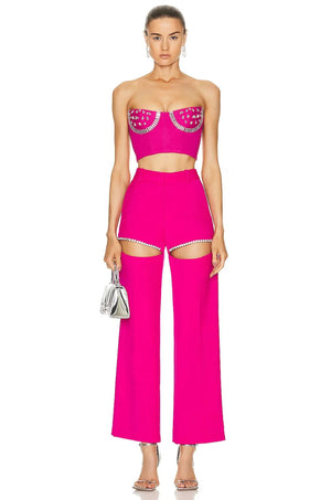 Rhinestone Bandage Two-Piece Winteres