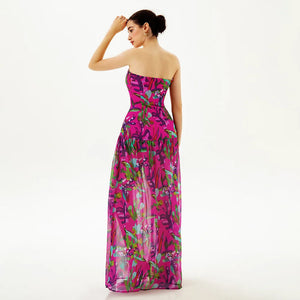 Mesmine colorful long dress Winteres