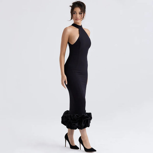 Halter Midi Dress Winteres