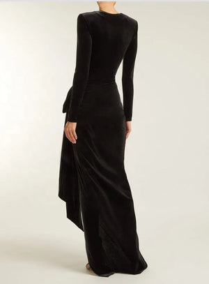 Velvet Maxi Dress Winteres
