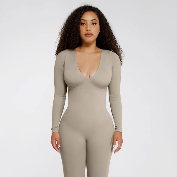Seamless Yoga Bodysuit Winteres