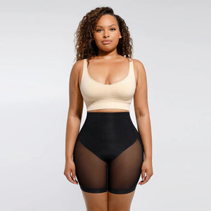 Slimming shaping shorts, low waist, fitted mesh, butt lifter Winteres