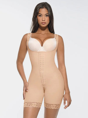 Breathable Waist Chest-Supporting Bodysuit Slimming Tummy Control Shapewear BBL Winteres
