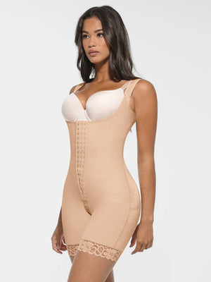 Breathable Waist Chest-Supporting Bodysuit Slimming Tummy Control Shapewear BBL Winteres