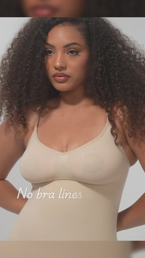 Seamless Shapewear Bodysuit with Leggings and Full Body Control