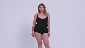 Seamless hip enhancer and shaping bodysuit