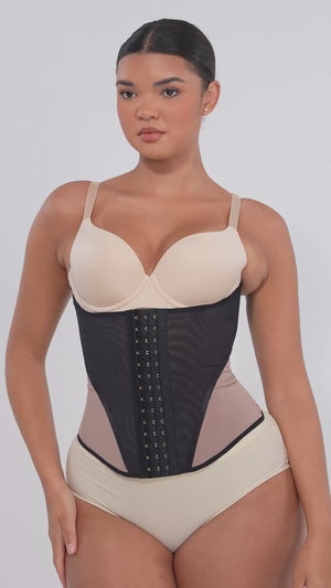 Mesh Shapewear Waist Cincher Lightweight Breathable