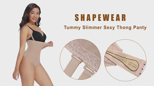 Lace Trim Body Shaper – Waist Control & Butt Lift