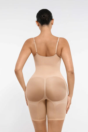 Mid-Thigh Bodysuit Shaper – Abdominal & Tummy Control Shapewear Winteres