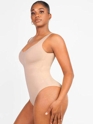 Body Shaper with Wide Straps – Seamless Sculpting Bodysuit Winteres