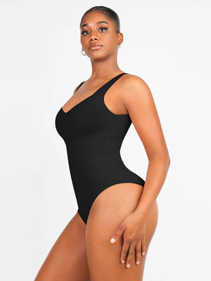 Body Shaper with Wide Straps – Seamless Sculpting Bodysuit Winteres
